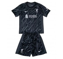 Liverpool Bramkarskie Koszulka Podstawowa dzieci 2024-25 Krótki Rękaw (+ krótkie spodenki)